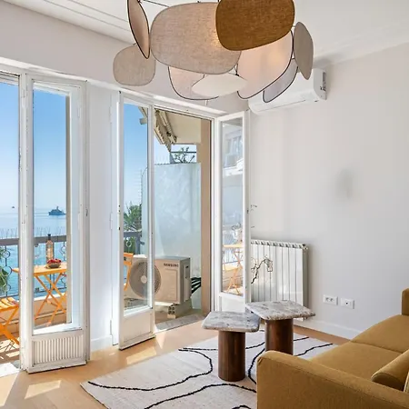Le Bergasol Vue Terrasse Proche Centre Menton
